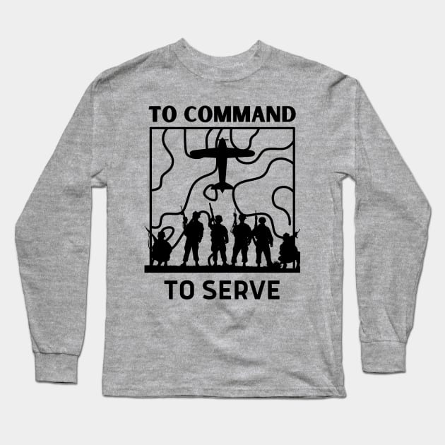 MILITARY Long Sleeve T-Shirt by zackmuse1